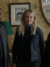 Cameron Diaz Back in Action Black Cotton Jacket